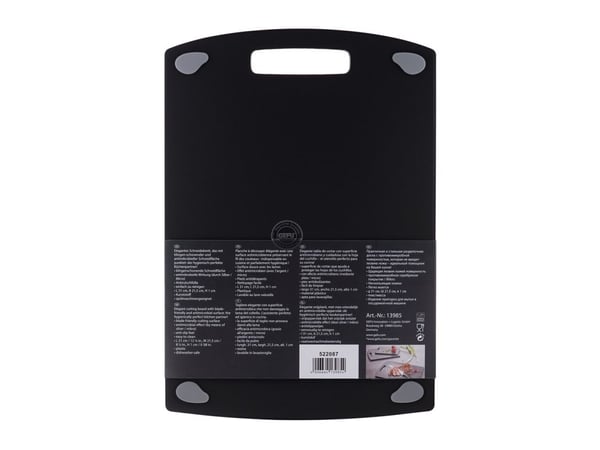 GEFU Levoro, Rektangulær, Plast, Grå, Monokromatisk, 215 mm, 310 mm