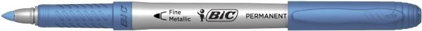 BIC Marking Color - Markør - permanent - sølv, gull - alkoholbasert blekk - 1.1 mm - medium (en pakke 2)