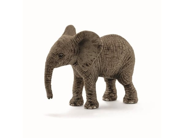 Figur Schleich Schleich 14763S Young African Elephant Farm World Red