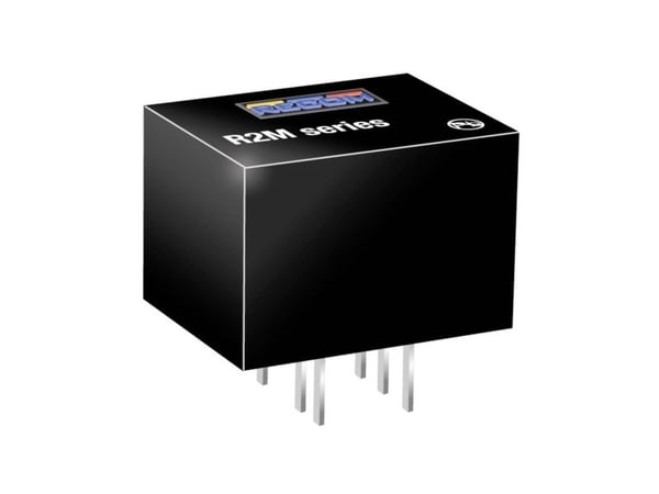 RECOM R2M-2412S DC/DC autovaihtosuuntaaja 24 V 12 V 0,167 A 2 W Lähtöjen lukumäärä: 1 x Sisältö 1 kpl