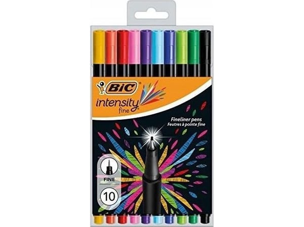 Intensity fine mix fargeblyanter i etui 10 farger