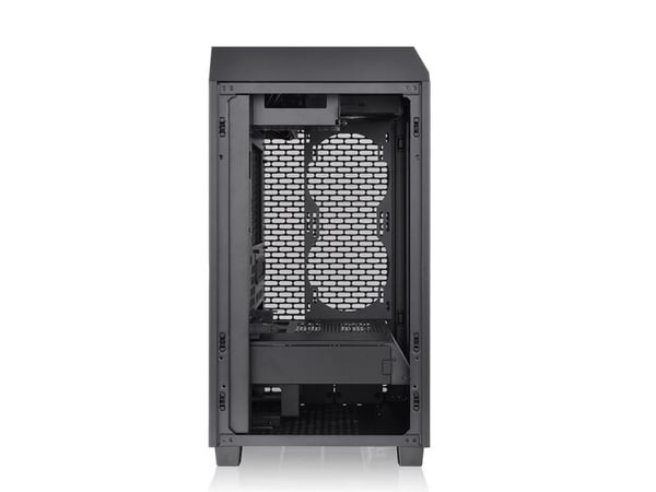 Thermaltake The Tower 200 Mini-Tower Mini-ITX-kotelo, jossa on katseluikkuna musta