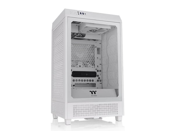 Thermaltake The Tower 200 - - sidepanel med vindu - ingen strømforsyning