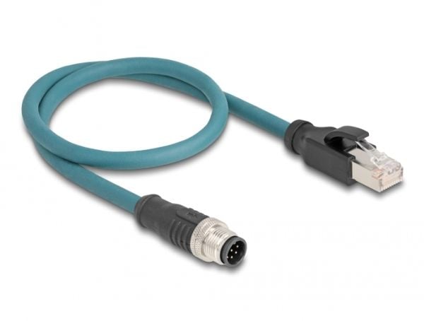 DeLOCK 60075, M12, RJ-45, 0,5 m, Lajittelu, Turkki