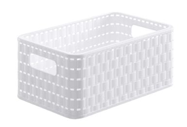 Rotho COUNTRY, 6 l, Rektangulær, Plast, Hvit, 280 mm, 185 mm