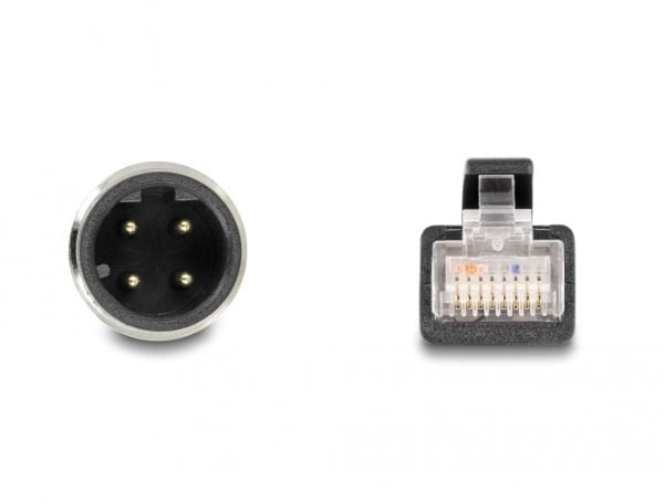 DeLOCK 60073, M12, RJ-45, 0,5 m, Lajittelu