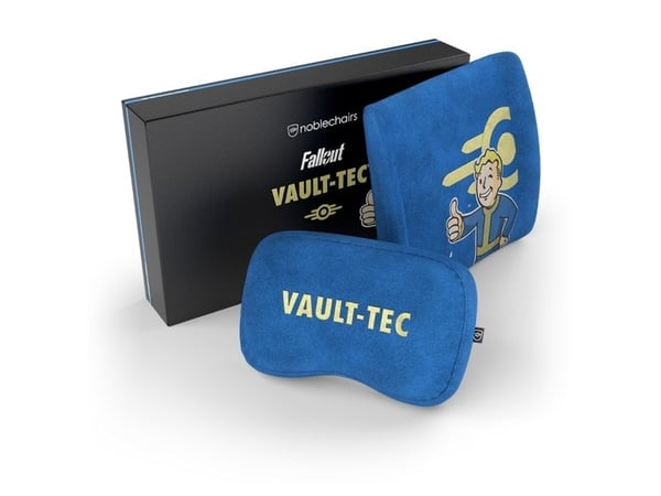 noblechairs Fallout Vault-Tec, Putesett, Blå, 2 stykker, EPIC, ICON, and HERO