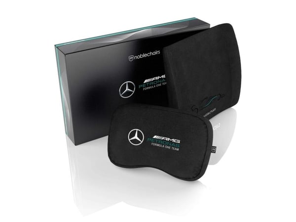 noblechairs Mercedes-AMG Petronas F1 Team, Putesett, Sort, 2 stykker, EPIC, ICON, and HERO