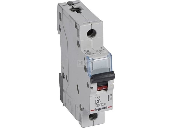 Legrand TX3, Dvärgbrytare, Typ C, IP20, 240 - 415 V