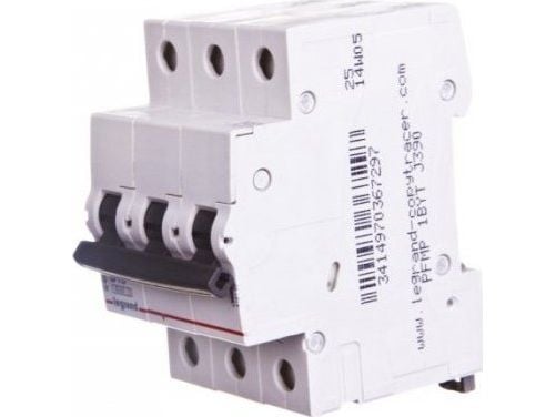 Legrand RX3, Miniatyr-automatsikring, Type B, IP20, 360 - 440 V