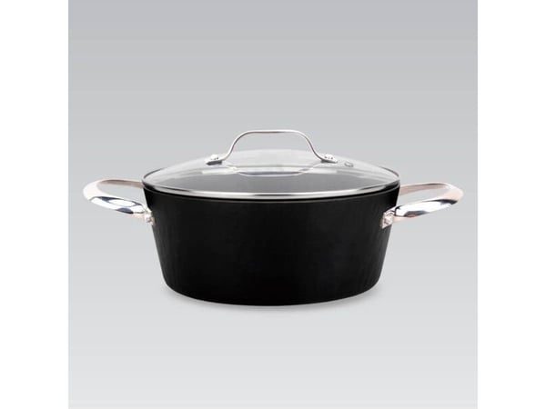 Gryde med låg 24 cm Rock Stone Maestro MR-4424