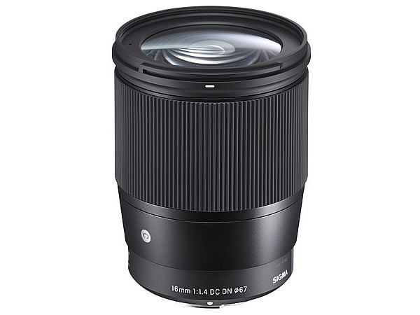 Sigma 16mm F1.4 DC DN Z-fatning objektiv