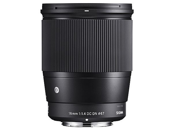 Sigma 16mm F1.4 DC DN Z-fatning objektiv