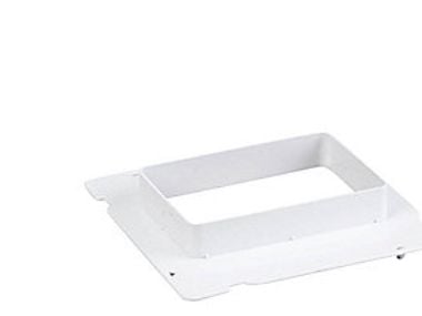 Duka overgangsstykke type 6A - HIPS, Hvid, 100X150 mm, Overgang 185/140/96 mm