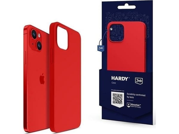 Etui 3Mk Protection 3 mk Hardy silikon MagCase for iPhone 14 Plus - rød