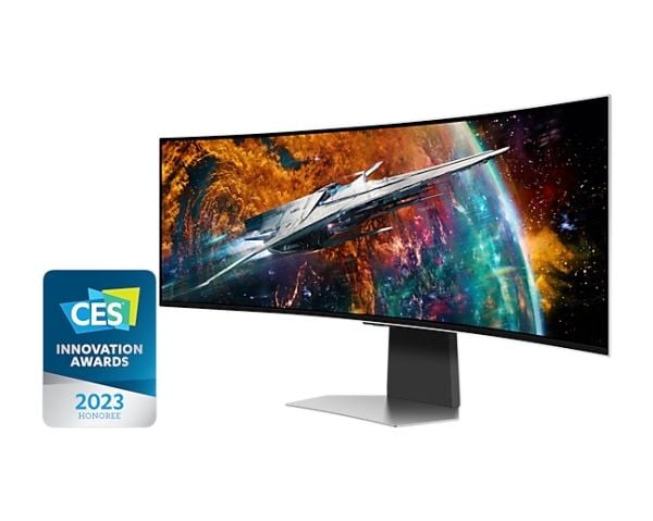 Samsung Odyssey OLED G9 S49CG954SU - G95SC Series - OLED-skjerm - Smart - gaming - kurvet - 49" - 5120 x 1440 UWQHD @ 240 Hz - 250 cd/m² - 1000000:...