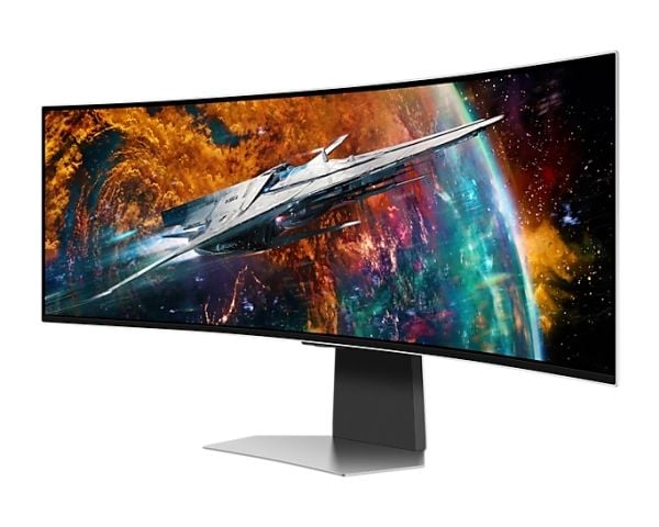 Samsung Odyssey OLED G9 S49CG954SU - G95SC Series - OLED-skjerm - Smart - gaming - kurvet - 49" - 5120 x 1440 UWQHD @ 240 Hz - 250 cd/m² - 1000000:...