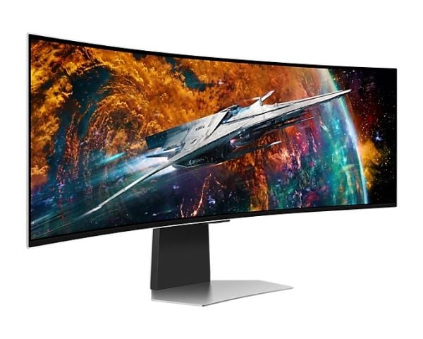 Samsung Odyssey OLED G9 S49CG954SU - G95SC Series - OLED-skjerm - Smart - gaming - kurvet - 49" - 5120 x 1440 UWQHD @ 240 Hz - 250 cd/m² - 1000000:...