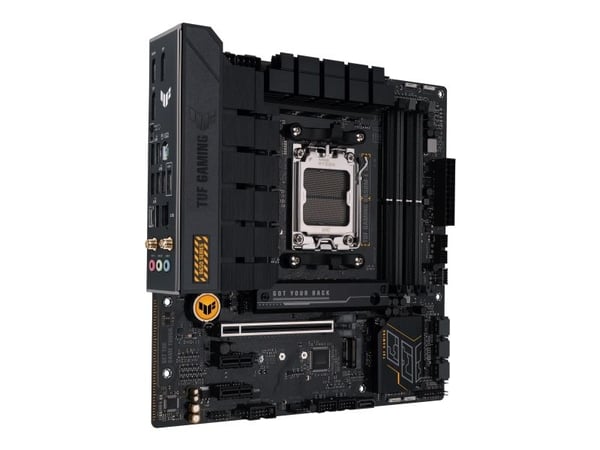 ASUS TUF GAMING B650M-E WIFI - Hovedkort - micro ATX - Socket AM5 - AMD B650 Chipset - USB-C 3.2 Gen 2x2, USB 3.1 Gen 2, USB 3.2 Gen 2, USB-C 3.2 G...