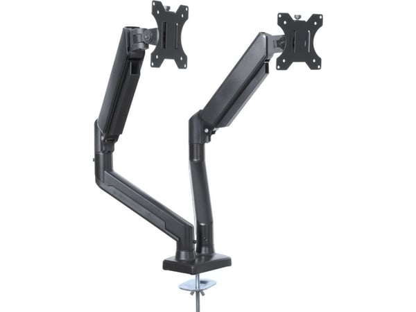 ART UM-116 - Monteringssats - för 2 LCD-bildskärmar - metall - svart - skärmstorlek: 13"-32"