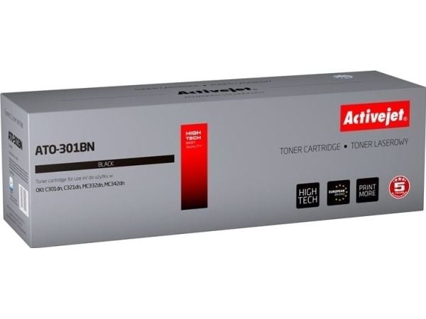Activejet ATO-301BN, 2200 sider, Sort, 1 stykker