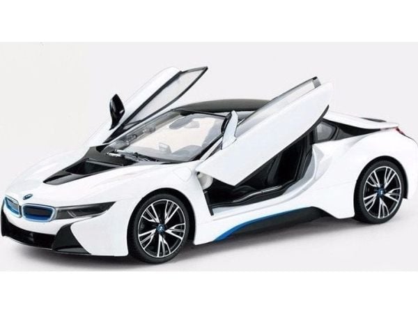 Rastar R/C 1:14 BMW i8 Sort