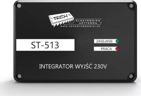 Tech integrator utgång ST-513 230V, svart ST513BK