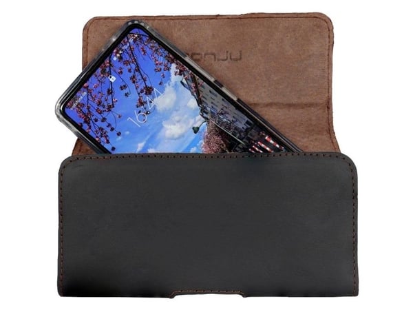 honju horizon glatt skinn belteveske | Samsung XL | svart | bulk | 62076