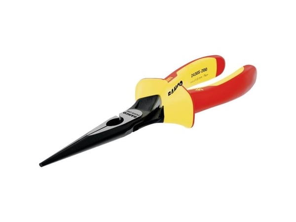 Bahco 1000V spisstang, lang, isolerte håndtak, 1,7 cm, 7,2 cm, 9 mm, Stål, Plast, Oransje