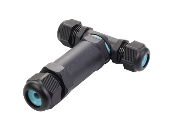 Sygonix SY-5516050 Kaapeliliitin Säänkestävä, ruuvikiinnikkeillä (L x S x K) 118 x 90 x 33 mm 1 kpl 1 kpl