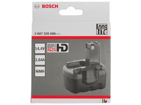 Bosch BATTERI 14,4V 2,6AH NIMH O-PACK HD