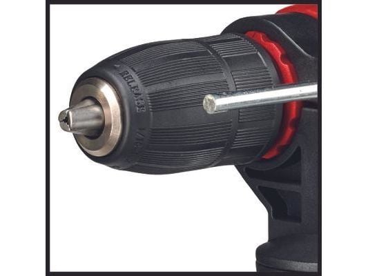 Einhell TE-ID 500 E, Boremaskin med pistolgrep, Nøkkelløs, 1,3 cm, 3000 RPM, 2,5 cm, 8 mm