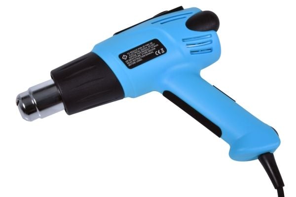 Alphacool 10178, Varmluftspistol, Pistolhåndtak, Sort, Blå, 650 °C, 80 °C, AC