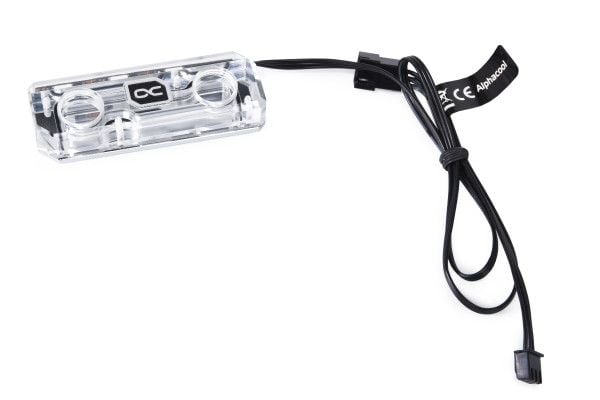 Alphacool HDX Apex M.2 2280 SSD-jäähdytin, ARGB - akryyliä