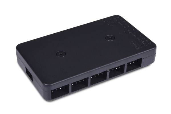 Alphacool Core 10x 4-Pin PWM Splitter - svart