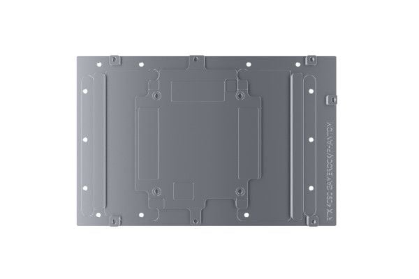 Alphacool 13463, Bakplate, Akryl, Aluminium, Sort, Rustfritt stål, 1/4", 145,2 mm, 214,9 mm