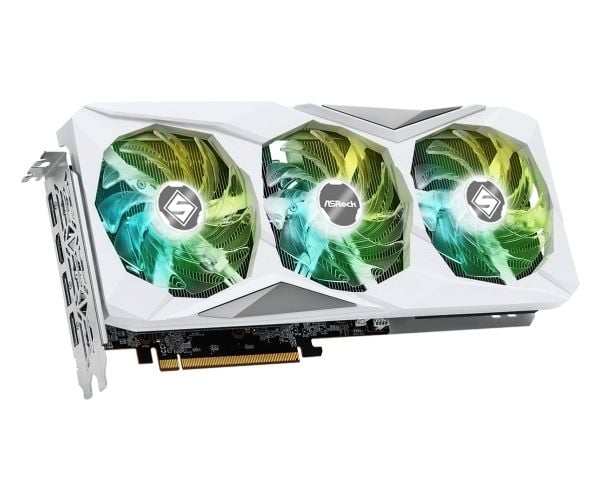 ASRock Radeon RX 7600 Steel Legend 8GB OC - Grafikkort - Radeon RX 7600 - 8 GB GDDR6 - PCIe 4.0 - 3 x DisplayPort, HDMI