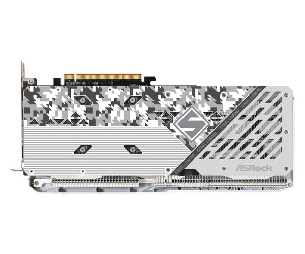 ASRock Radeon RX 7600 Steel Legend 8GB OC - Grafikkort - Radeon RX 7600 - 8 GB GDDR6 - PCIe 4.0 - 3 x DisplayPort, HDMI