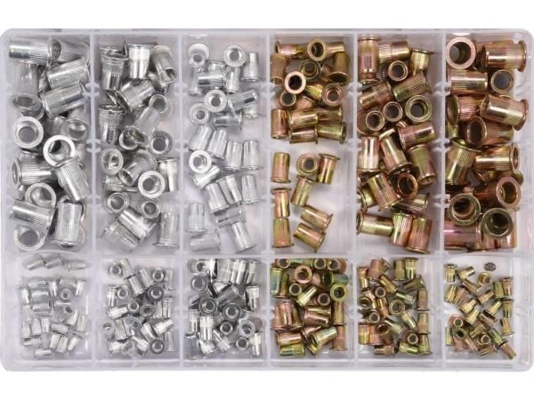YATO NITONTOOLER AV ALUMINIUM OCH STÅL kpl.300el. M3-M10