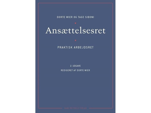 Arbeidsrett | Dorte Wier; Tage Siboni | Språk: Dansk
