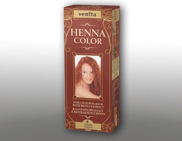 VENITA_Henna Color balm with henna extract 6 Titian 75ml
