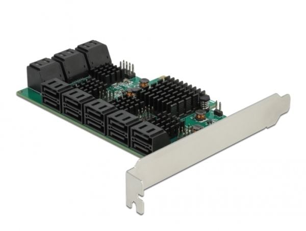 Delock - Lagringskontroll - SATA 6Gb/s - PCIe 3.0 x4