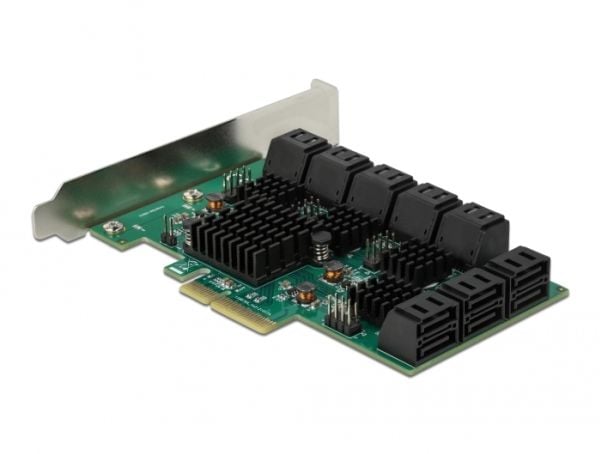 Delock - Lagringskontroll - SATA 6Gb/s - PCIe 3.0 x4