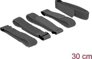 DeLOCK 18704, Musta, 20 mm, 300 mm, 5 kpl