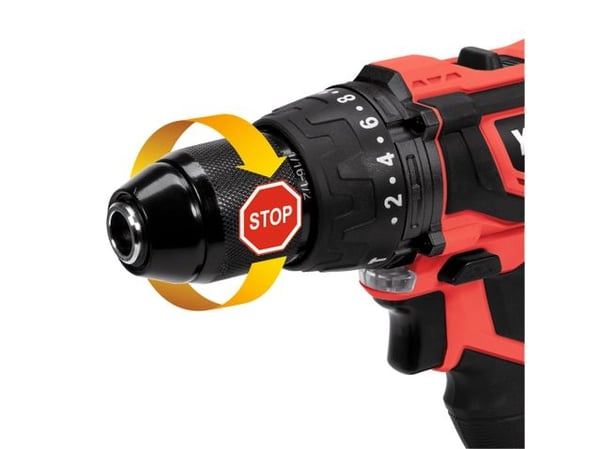 YATO 18V LI-ION 40Nm ACTUATOR OCH DRILLER UTAN BATTERI OCH LADARE I KARTONG YT-82787
