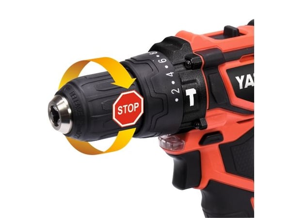 Yato YT-82782, Boremaskin med pistolgrep, Nøkkelløs, III, IP20, 1,3 cm, 1650 RPM