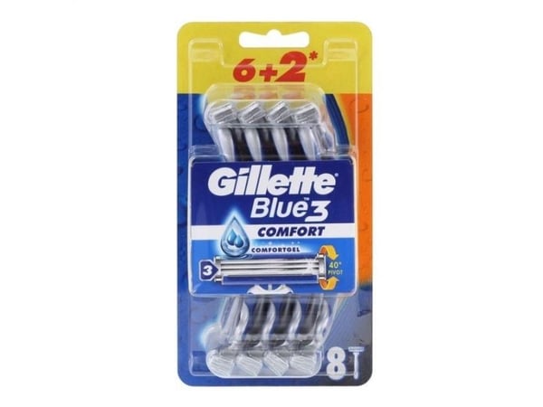 Gillette Blue 3 Comfort engangshøvler - 8-pakning