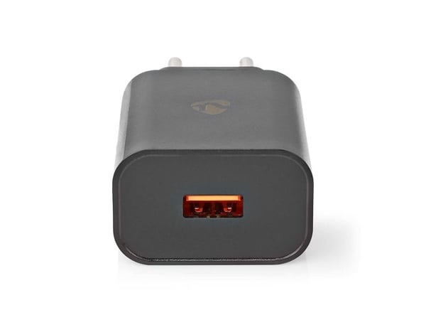 Nedis WCQC302ABK, inomhus, AC, 3,6 V, Svart
