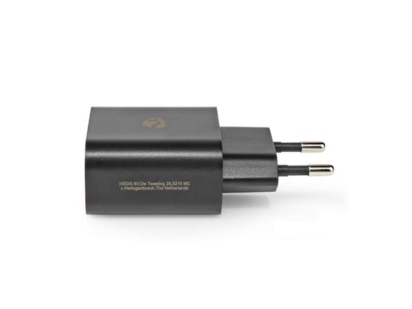 Nedis WCQC302ABK, inomhus, AC, 3,6 V, Svart