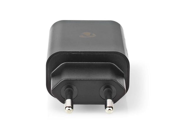 Nedis WCQC302ABK, inomhus, AC, 3,6 V, Svart